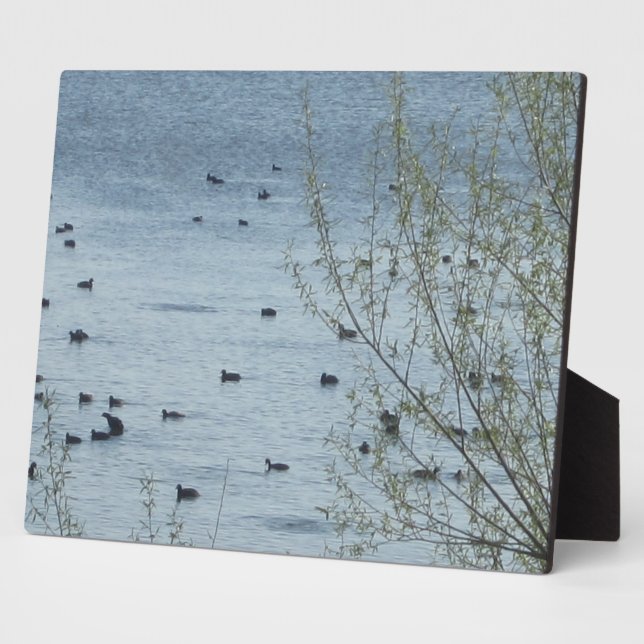 Lake Birds Plaque (Side)