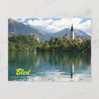 Lake Bled Postcard