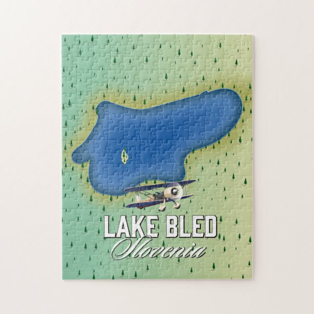 Lake Bled Slovenia Jigsaw Puzzle (Vertical)