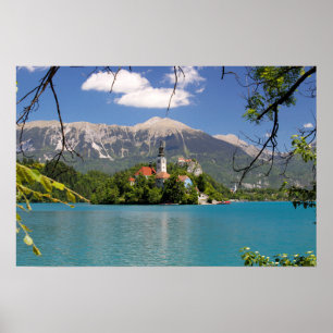 Lake Bled, Slovenia Poster