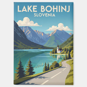 Lake Bohinj Slovenia Magnet