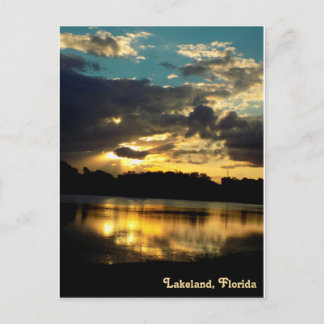 Lake Bonny Lakeland Florida 4 Postcard