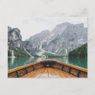 Lake Braies, Pragser Wildsee - Lake Prags Italy Postcard