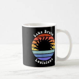 Lake Bruin Louisiana La Sunrise Vacation Souvenir Coffee Mug