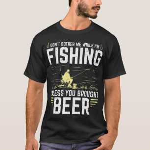 Lake bum American flag sunglasses lake life T-Shirt