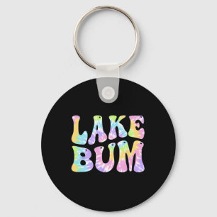 Lake Bum Summer Fishing Boating Sailing Boat Women Key Ring