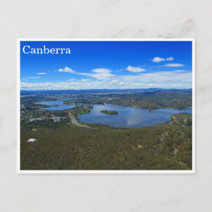 lake burley griffin postcard