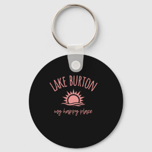 Lake Burton Ga My Happy Place Boating Fishing Camp Key Ring