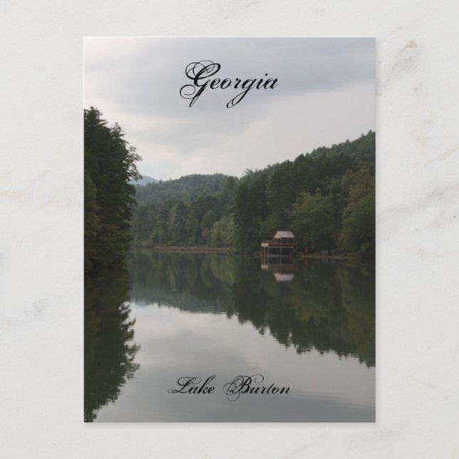 Lake Burton Postcard (Front)