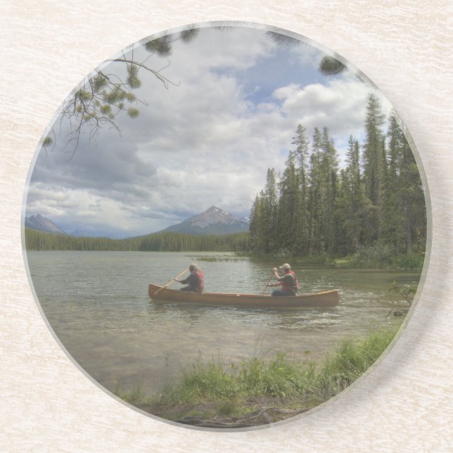 Lake Canoeing Coaster (Front)