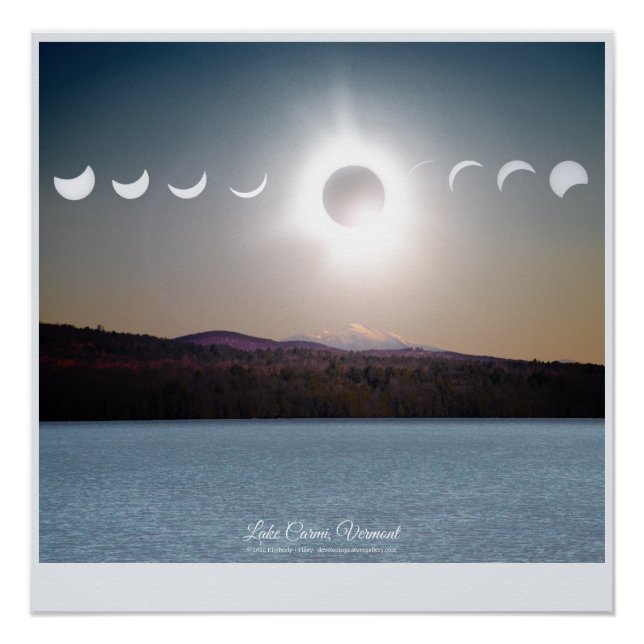 Lake Carmi, Vermont Poster (Front)