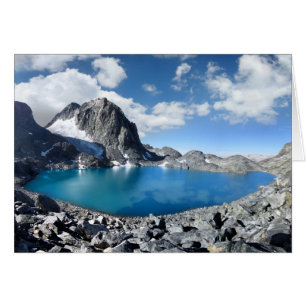 Lake Catherine and Banner Peak - Sierra Nevada