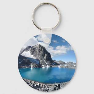 Lake Catherine and Banner Peak - Sierra Nevada Key Ring