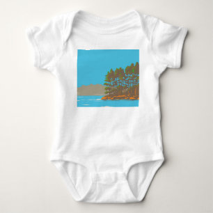 Lake Catherine State Park Baby Bodysuit