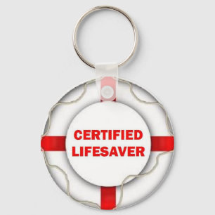 Lake Certified Lifesaver Key Ring
