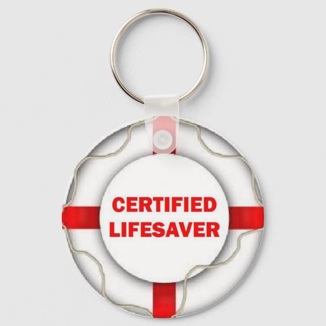 Lake Certified Lifesaver Key Ring (Front)