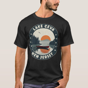 Lake Ceva New Jersey Sunset T-Shirt