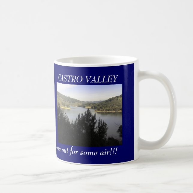 Lake Chabot Castro Valley Coffee Mug (Right)