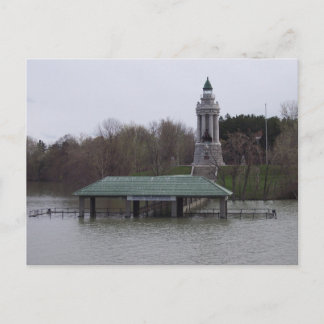 Lake Champlain Flooding Postcard