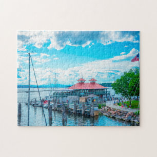 Lake Champlain Vermont. Jigsaw Puzzle