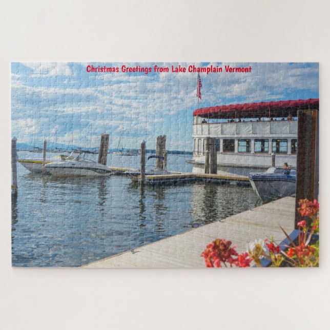 Lake Champlain  Vermont. Jigsaw Puzzle (Horizontal)