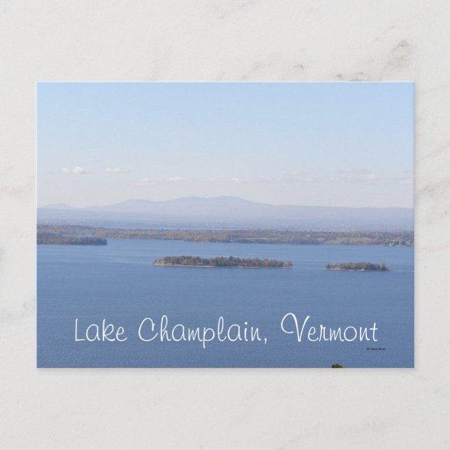 Lake Champlain, Vermont Postcard (Front)