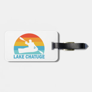 Lake Chatuge North Carolina Georgia Kayak Luggage Tag