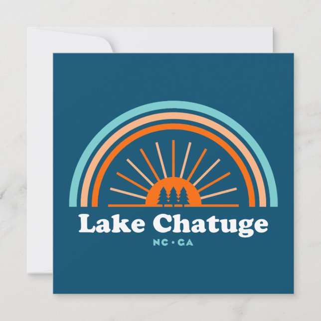 Lake Chatuge North Carolina Georgia Rainbow (Front)