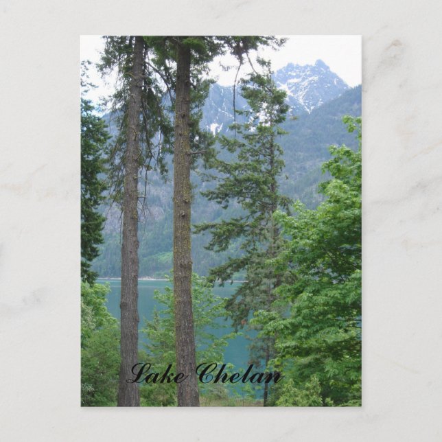 Lake Chelan Postcard (Front)