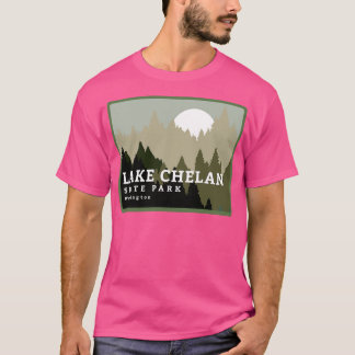 Lake Chelan State Park Washington Trees and Forest T-Shirt