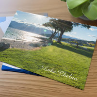 Lake Chelan Washington State Sunshine Travel Photo