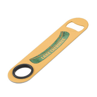 Lake Cherokee Bottle Opener - canoe
