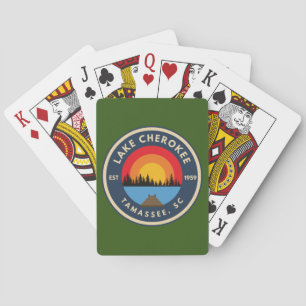 Lake Cherokee Playing Cards