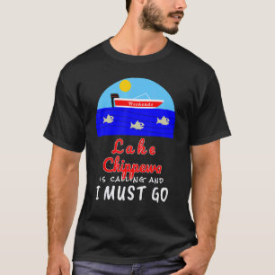 Lake Chippewa Wisconsin Souvenir T-Shirt
