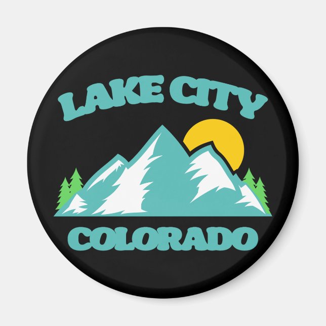 Lake City Colorado Magnet (Front)