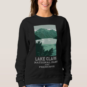 Lake Clark National Park Alaska Camping Hiking Out Sweatshirt