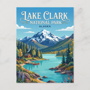 Lake Clark National Park and Preserve Alaska Postcard
