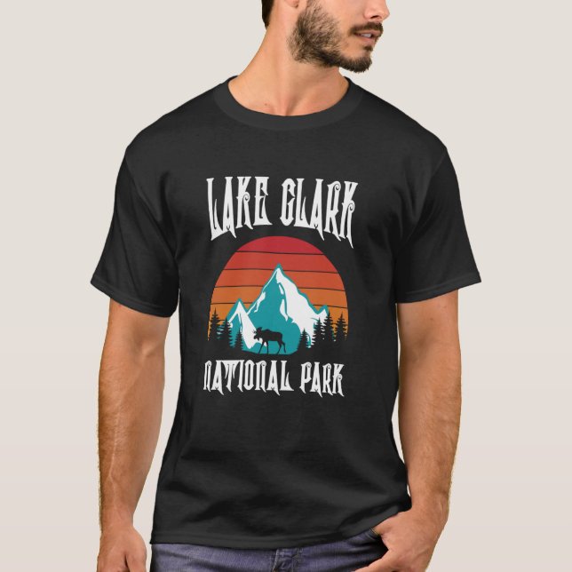 Lake Clark National Park Hiking Vacation T-Shirt (Front)