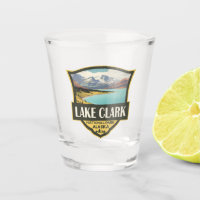 Lake Clark National Park Illustration Travel Art