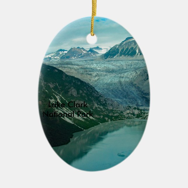 Lake Clark National Park ornament (Front)