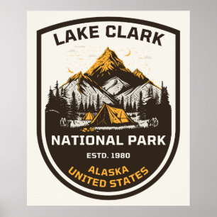 Lake Clark National Park Outdoors and Nature Poster