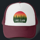 Lake Clark National Park Trucker Hat<br><div class="desc">Lake Clark National Park in Alaska is a land where Volcanoes steam,  salmon run,  bears forage,  and craggy mountains reflect in shimmering turquoise lakes!</div>