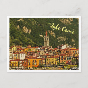Lake Como area, Italian Lake District, Italy Postcard