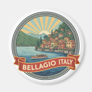 Lake Como Bellagio Italy Magnet