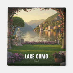 Lake Como Italy Travel Magnet