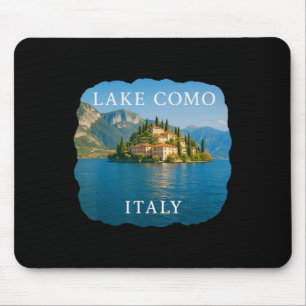 Lake Como Italy Vacation Bellagio Summer Italian L Mouse Pad