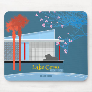 Lake Como Neighbourhood Mouse Pad
