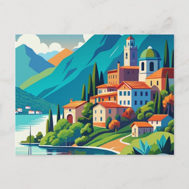 Lake Como Stylist Postcard (Front)