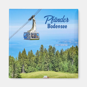 Lake Constance from the Pfänder in Austria Magnet