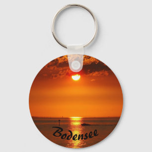 Lake Constance Sunset Key Ring